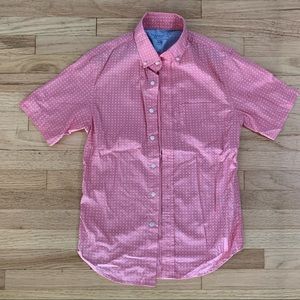 Mens Short sleeved dress shirt